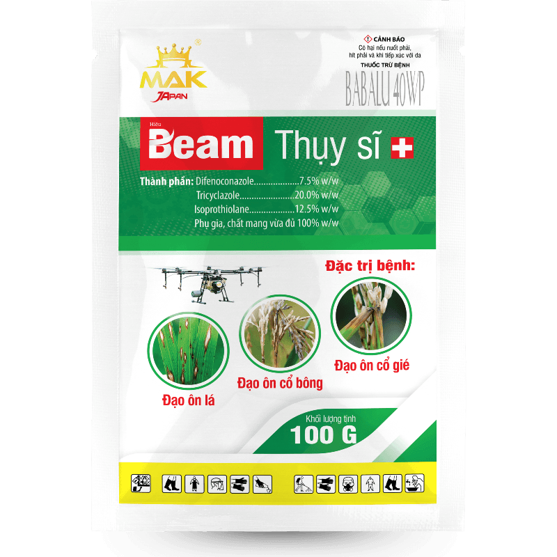 Thuốc trừ bệnh BABALU 40WP (Beam Thụy sĩ) - JAPAN