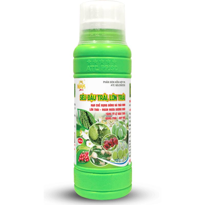 Phân bón SIÊU ĐẬU TRÁI, LỚN TRÁI (ATC GOLDSEEDS)