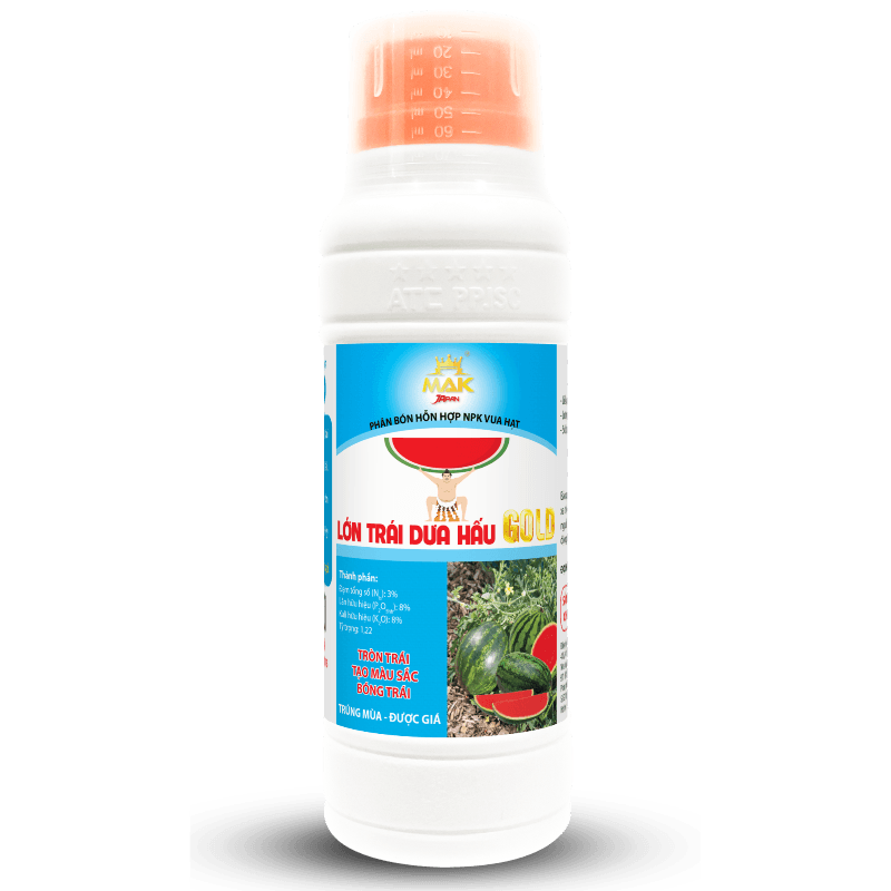 Phân bón hỗn hợp NPK VUA HẠT - LỚN TRÁI DƯA HẤU GOLD